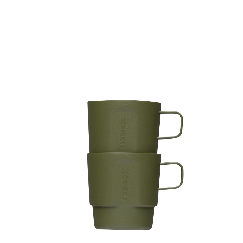 Cafe Stacker Set (2) - Home Refill F2 - 6oz / Olive