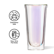 Prism Pint Glass Set (2) - Portable Glassware B1