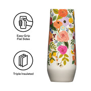 Rifle Paper Co. Stemless Flute - Durable Choice K9