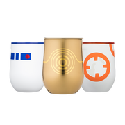 Star Wars TM Droids Stemless Set (3) - Smooth Beverage H8