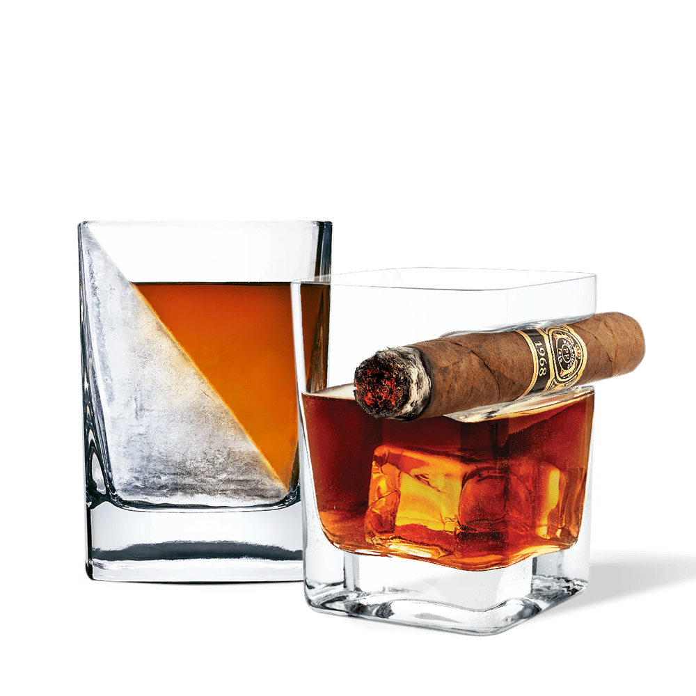 Whiskey Wedge + Cigar Glass Bundle - Clean Whiskey C4 - Default Title