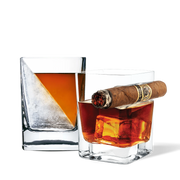 Whiskey Wedge + Cigar Glass Bundle - Clean Whiskey C4